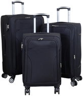 Monopol Cremona Black 3 pcs suitcase set - Case Set