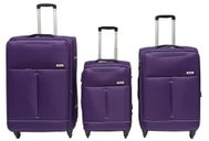Bavytoy Fabric travel case purple, 3 pcs - Case Set