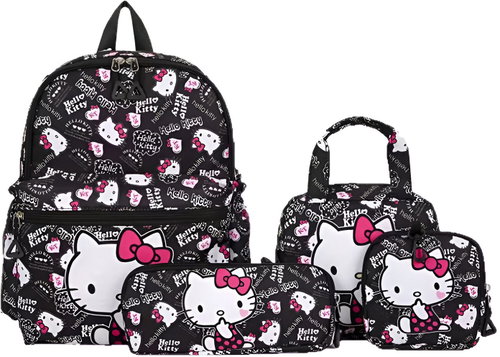 Excellent School set 4 pcs - Hello Kitty - School Set - Main image