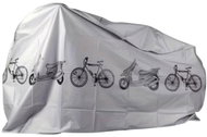 Verk 10171 Ochranná plachta na kolo, motorku 200 × 100 cm, stříbrná - Bike Cover