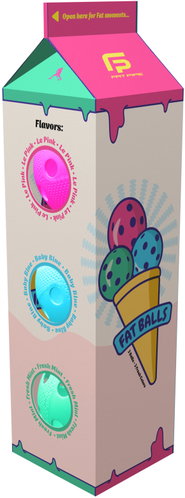 FAT PIPE Neon Ball Set - Floorball Ball - Main image