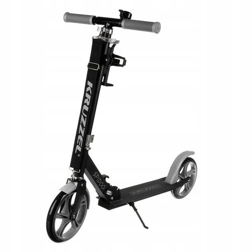 Kruzzel 25629 Spidoo Folding Scooter, Grey - Children's Scooter - Main image