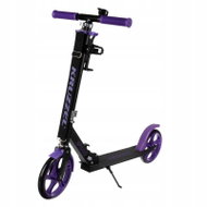 Kruzzel 25630 Spidoo Folding Scooter, Black/Purple - Children's Scooter