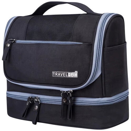 Verk 27585 Hanging Travel Cosmetic Organiser, Black - Organiser - Main image
