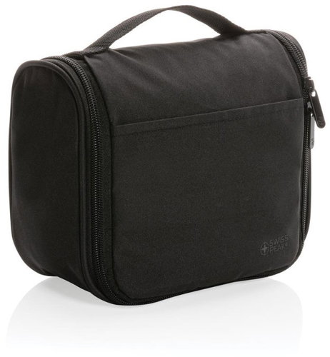 Swiss Peak Hanging Toiletry Bag, Black - Make-up Bag - Main image