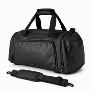 Solier 2-in-1 Travel Bag and Backpack, Black - Travel Bag