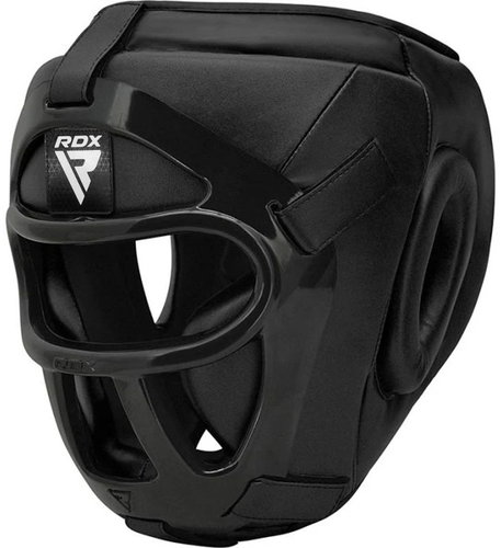 RDX T1 Head Guard with Removable Cover, Black - M - Sparring Helmet - Main image