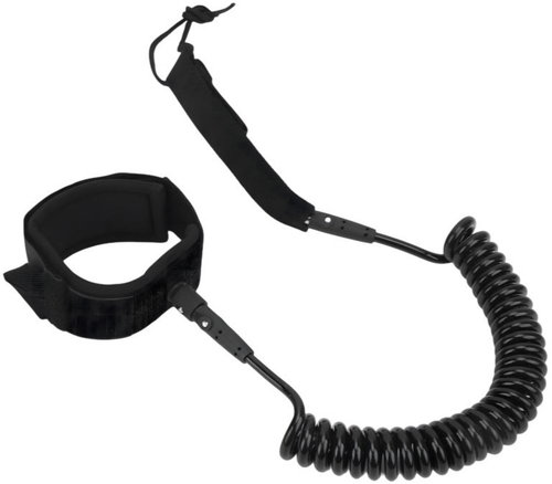 RealG RC-K-1025 Bezpečnostní lano k paddleboardu 330 cm, černé - Strap - Main image