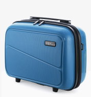 V&V Travel Kosmetický kufřík Peace Blue - Makeup Case