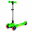 765900 Three-Wheel Balance Scooter with LED Wheels Jelly, Green