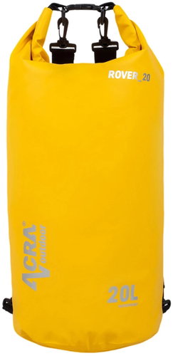 Acra ROVER Waterproof Dry Bag 20L, Yellow - Dry Bag - Main image