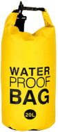 RealG RC-K-2396 Vodotěsný vak 20 l, žlutý - Dry Bag