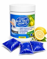 Stimex WC Toilet Cleaner, Stimex Blue Sachets, Lemon - Toilet Cleaner