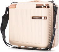 Semi Line Kosmetická taška T5665 Ecru - Makeup Case