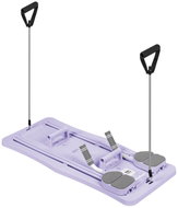 Rebel RBA-3069 Multifunkční pilates cvičící deska s expandéry 9v1, fialová - Pilates Reformer