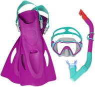 Bestway 25046 Set na potápění - maska, šnorchl a ploutve 37 - 41, fialový - Diving Set