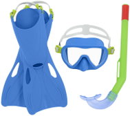 Bestway 25039 Dětský set na potápění - maska, šnorchl, ploutve 24 - 27, modrá - Diving Set