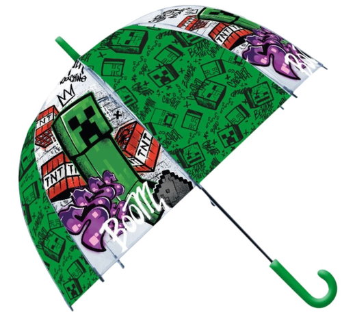 Minecraft: Creeper a TNT - dětský deštník - Children's Umbrella - Main image