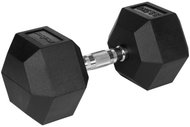 Rebel RBA-2325-22.5 Rubberised Cast Iron Dumbbell HEX 1 × 22.5kg - Dumbell