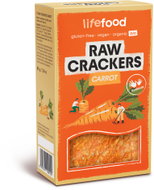 Lifefood Life Crackers mrkvánky RAW BIO 80 g - Healthy Crisps
