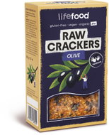 Lifefood Life Crackers olivové RAW BIO 90 g - Healthy Crisps
