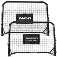 Neo-Sport NS-486 Sada přenosných fotbalových branek 60 × 45 × 25 cm, 2 ks, černé - Football Goal