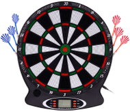 MultiStore AP-100A Elektronický terč na šipky LCD, 38 cm,18 her, 6 šipek - Electronic Target