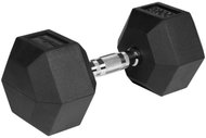 Rebel RBA-2325-20 Pogumovaná litinová činka HEX 20 kg - Dumbell
