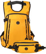 BERTOO Tonale batoh a ledvinka, žluté - Backpack