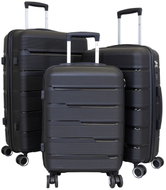 Monopol Sada kufrů Aruba Black 3-set - Case Set