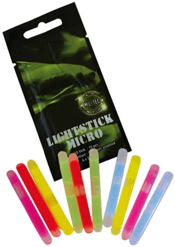 Empt Chemical Light Micro - compact emergency glow sticks in 5 colours, 10 pcs Main image Empt Chemical Light Micro - compact emergency glow sticks in 5 colours, 10 pcs - Chemical Light - Main image