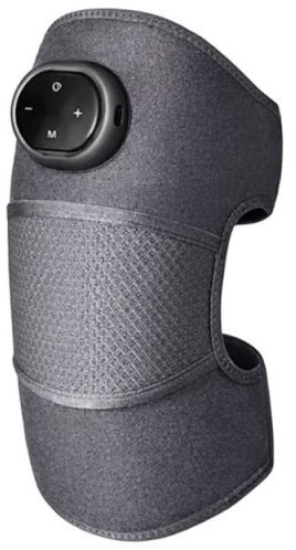 Verk 27756 Heated Knee Brace with Massage Function, 3 Modes, Grey - Knee Support - Main image