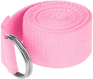 Rebel RBA-3007-PK Popruh na jógu 183 × 3,8 cm, růžový - Yoga Strap