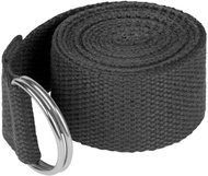 Rebel RBA-3007-BK Popruh na jógu 183 × 3,8 cm, černý - Yoga Strap