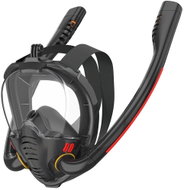 RETOO Celoobličejová maska na šnorchlování a potápění SR256, černá - Snorkel Mask