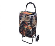 Intermarket Skládací nákupní taška na kolečkách Gourmet 96 × 44 × 30 cm - Shopping Trolley