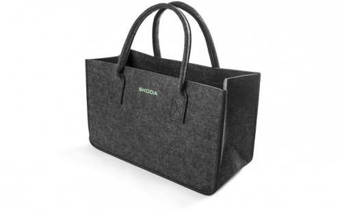 Škoda felt shopping basket - Shopping Basket - Main image