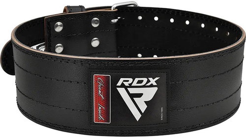 RDX Kožený posilovací opasek RD1 Powerlifting M - Weightlifting Belt - Main image