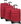 Bright Red 3-set