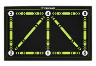 Trizand 27726 Fotbalová tréninková podložka 60 × 90 cm, černo-zelená - Soccer Rebounder