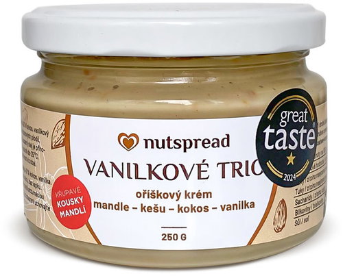 Nutspread Vanilkové Trio 1 kg - Nut Butter - Main image
