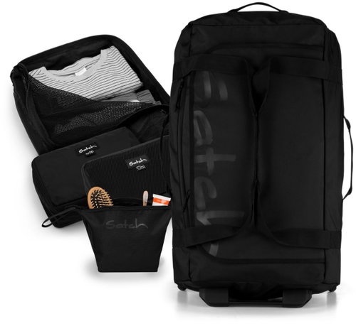 Satch Cestovní taška na kolečkách Satch Quest - Jet Black Main image Satch Cestovní taška na kolečkách Satch Quest - Jet Black - Suitcase - Main image