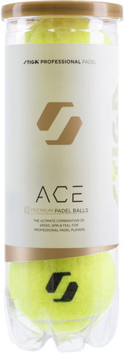 STIGA Ace, 3 ks Main image STIGA Ace, 3 ks - Padel Ball - Main image