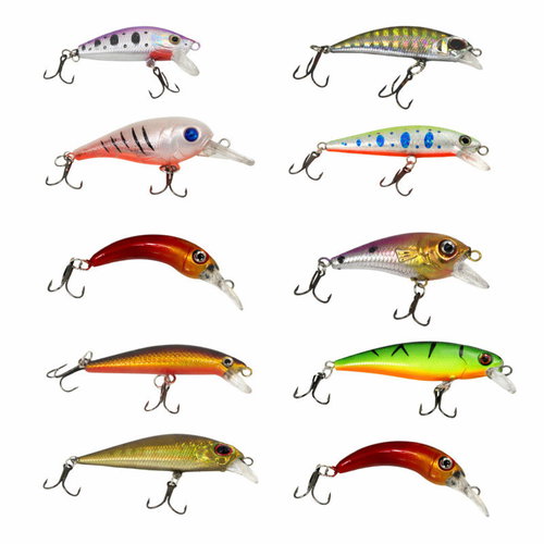 APT AG103E fishing lure set 10-piece - Wobbler - Main image