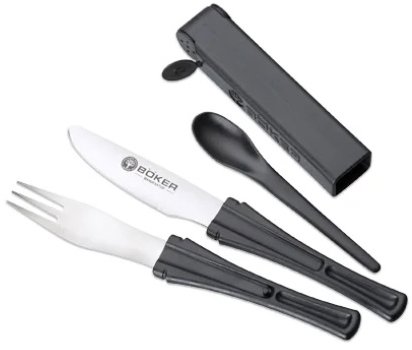 Böker Příbor kempingový Snac Pac - Camping Cutlery - Main image
