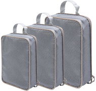 APT DA759 Kompresní cestovní organizéry do kufru, sada 3 velikostí, šedé - Packing Cubes