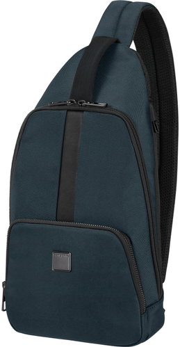 Samsonite Jednoramenný batoh Sacksquare Slingbag M Blue - City Backpack - Main image