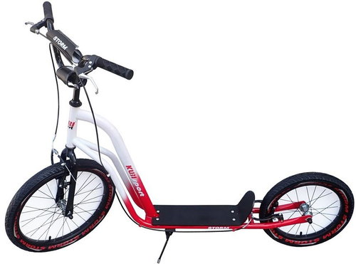 Kubisport Storm CSK26K, white/red - Scooter - Main image