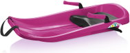Plastkon Bob Flash plastový s brzdami a sedátkem, 84 × 41 × 16 cm, růžový - Bobsled