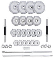 HMS STC50 50 kg Chrome dumbbell set in case - Exercise Set